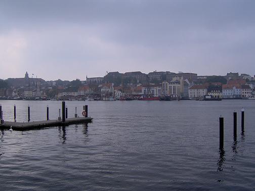 Flensborg - harbour view from west