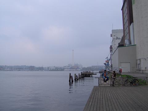 Flensborg - harbour view to north